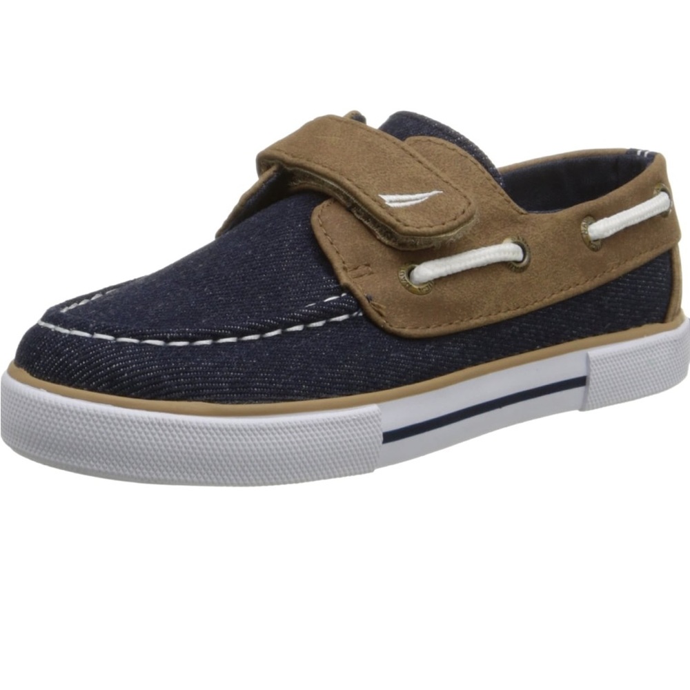 Nautica Navy Loafer Boat Shoes - Size 5